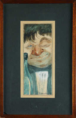 Соколов Евгений Гаврилович. Сатирический рисунок